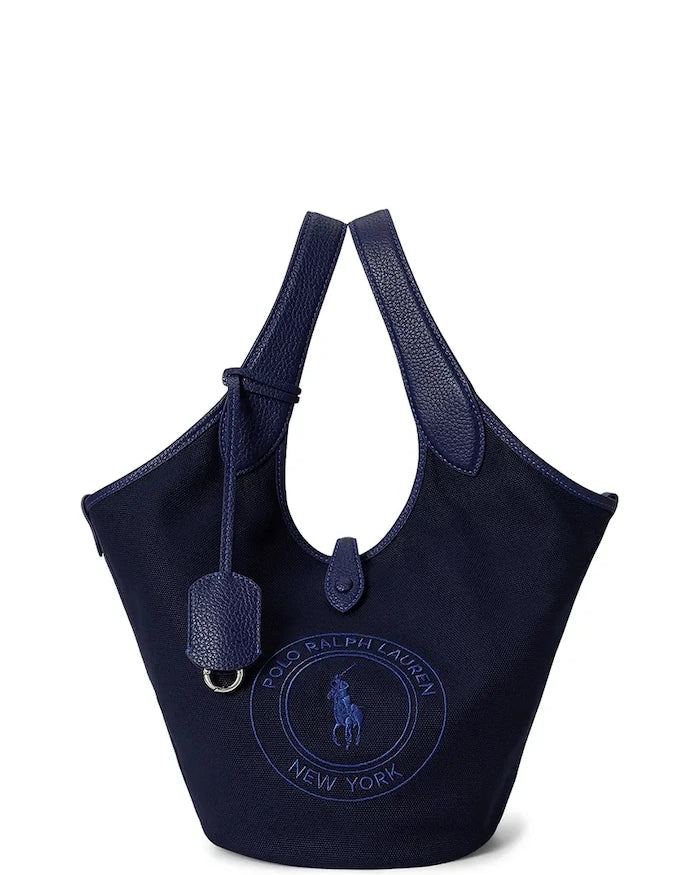 Polo Ralph Lauren pamuklu kadın tote çanta