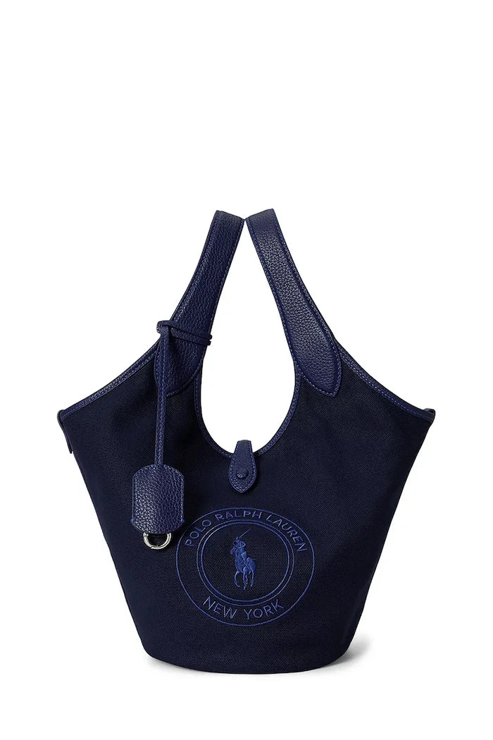 Polo Ralph Lauren чанта tote дамска от памук