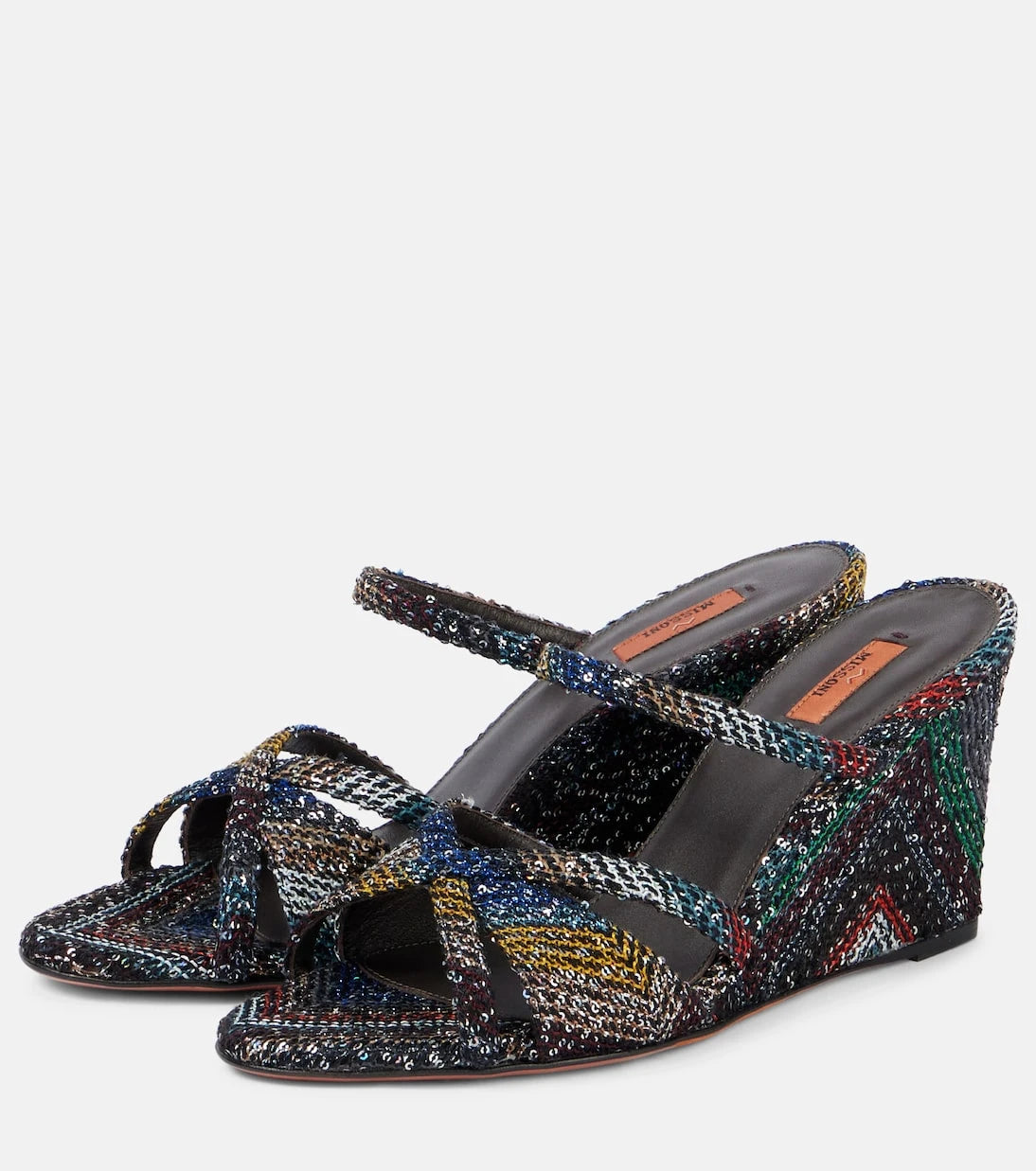 Missoni - Lucy Caperdoni sequined wedges