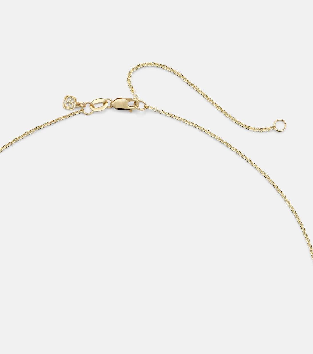 Sydney Evan - 14kt gold charm necklace with diamonds