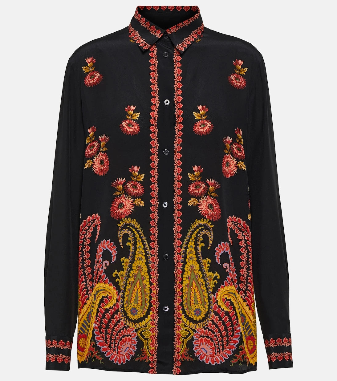 Etro - Paisley silk blouse