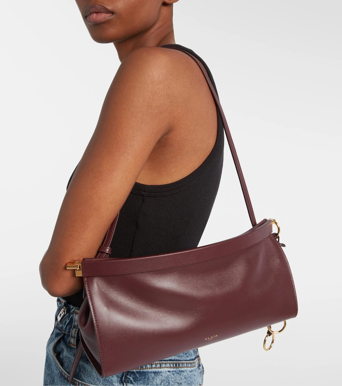 Alaïa - Le Click Medium leather shoulder bag