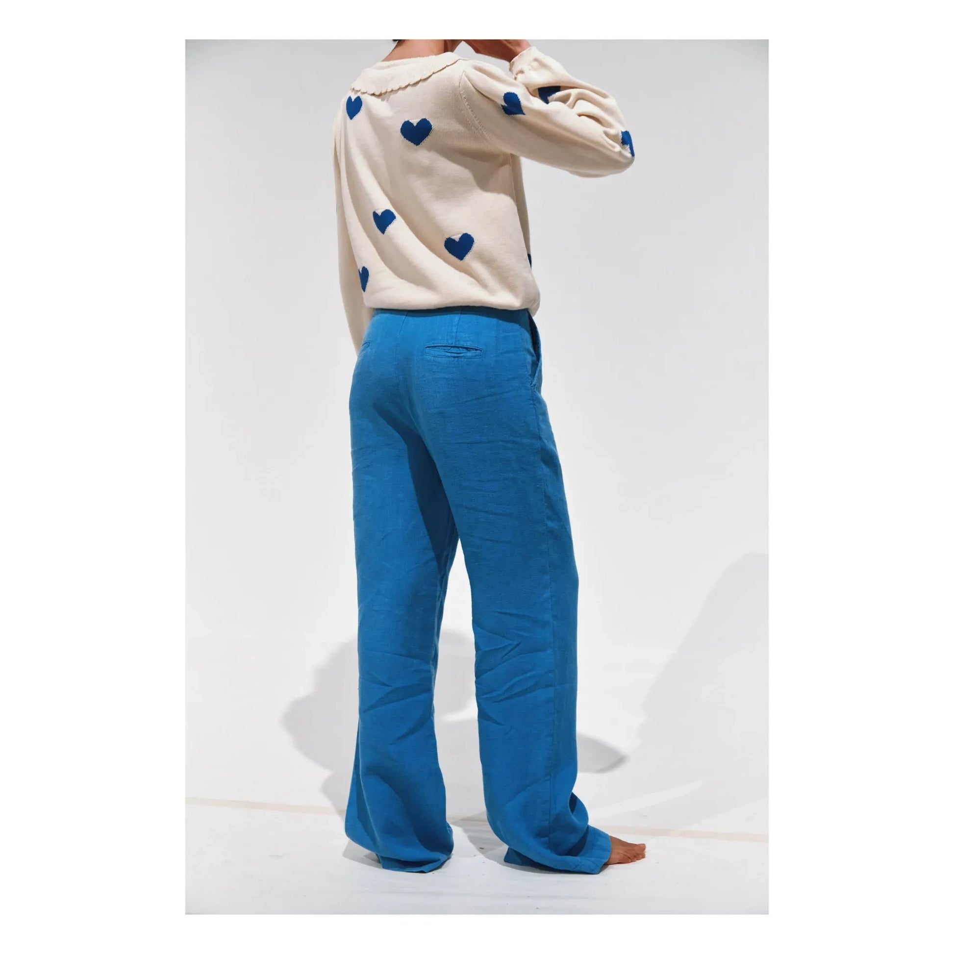 Emile et Ida - Cardigan Boum Coton Bio | Ecru
