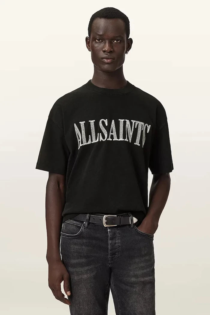 AllSaints тениска мъжка от памук DASH
