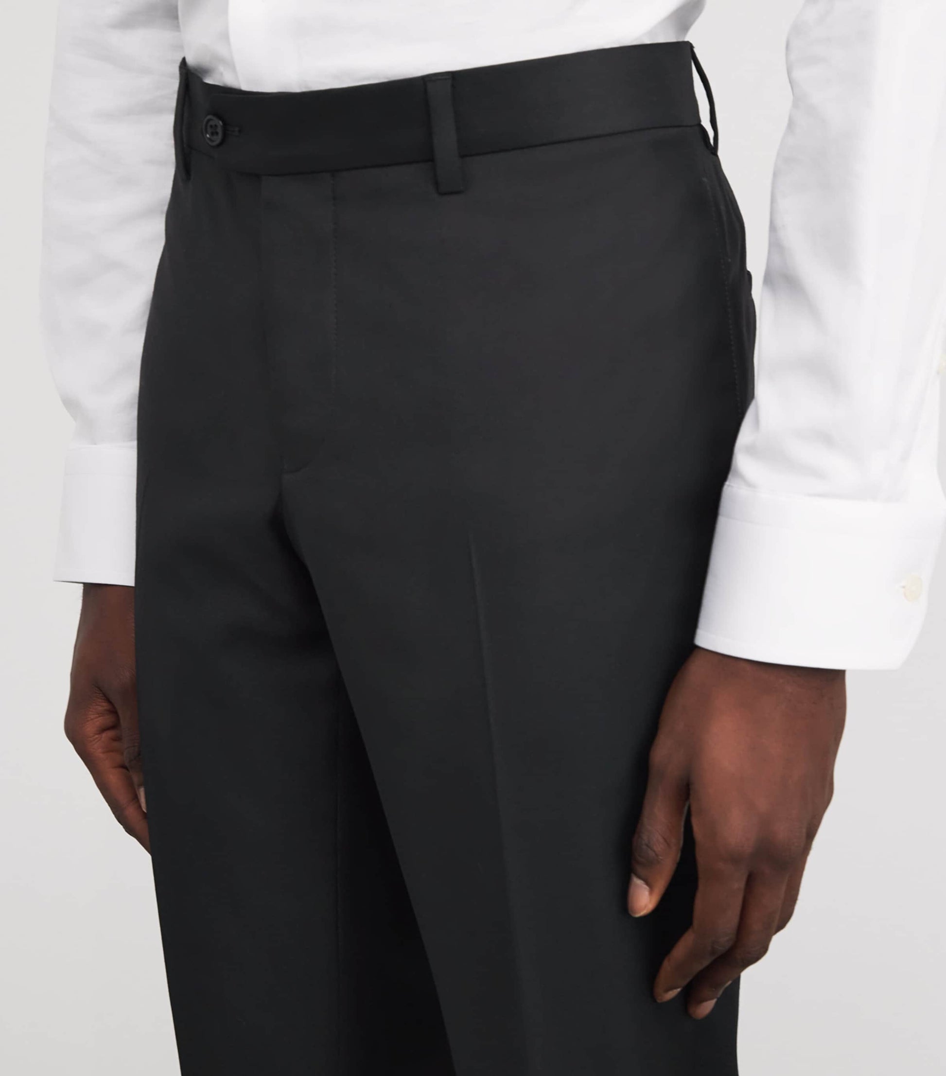 Virgin Wool Tailored Trousers