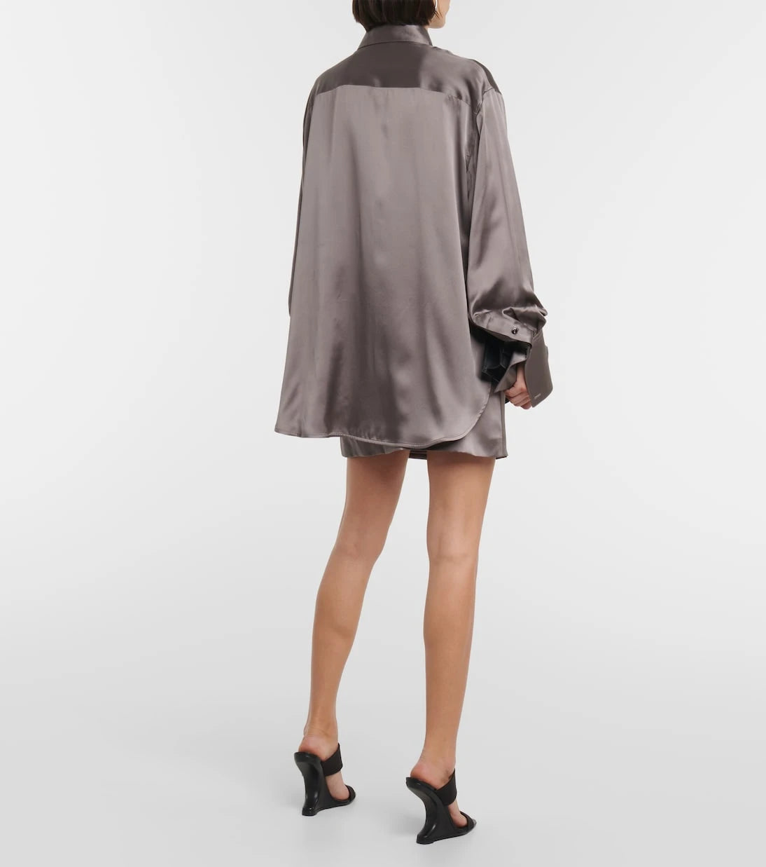 Peter Do - Satin wrap blouse