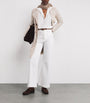 Missoni White Zigzag Trench Coat