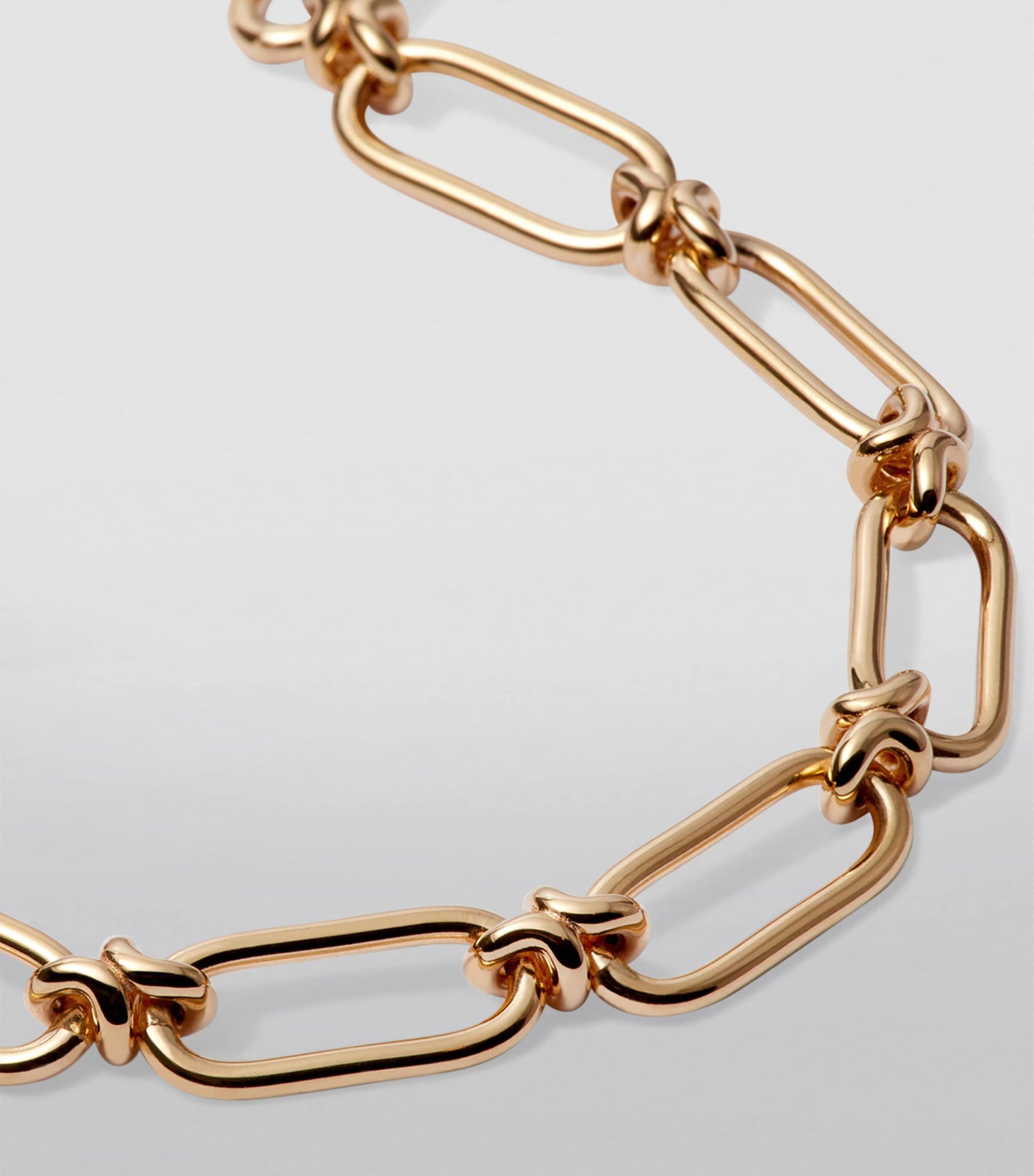 Annoushka Yellow Gold Knuckle Bold Link Chain Necklace