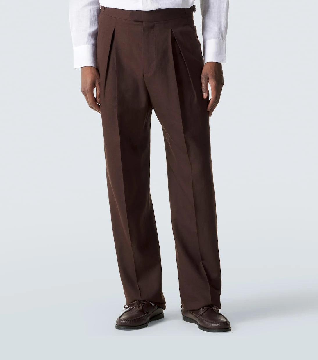 Umit Benan - Johnny linen and wool suit pants