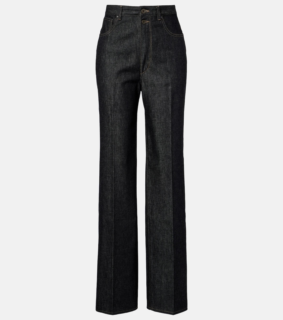 Lemaire - High-rise straight jeans