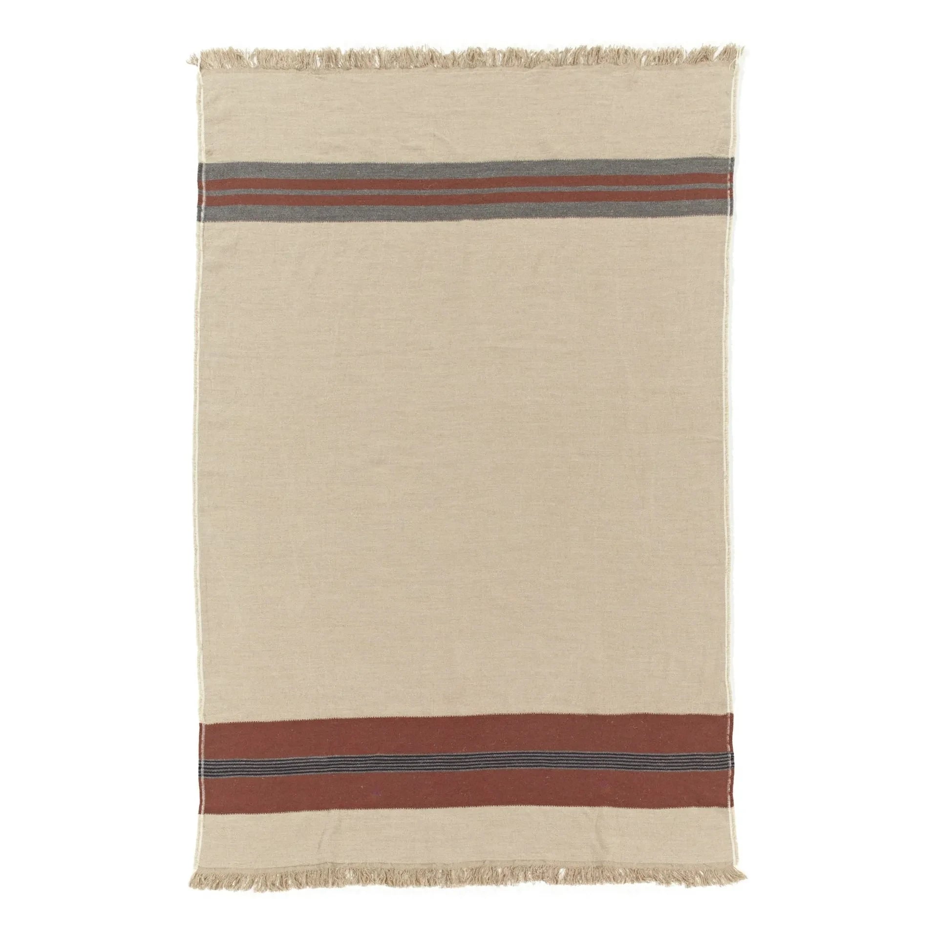 Libeco - Sienna linen throw | Brown
