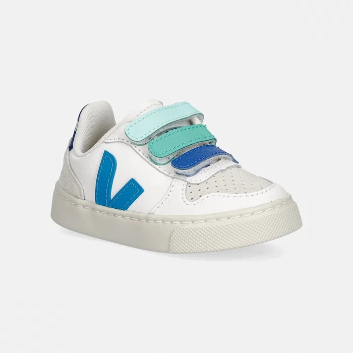 Veja Small V-10 маратонки за деца от кожа