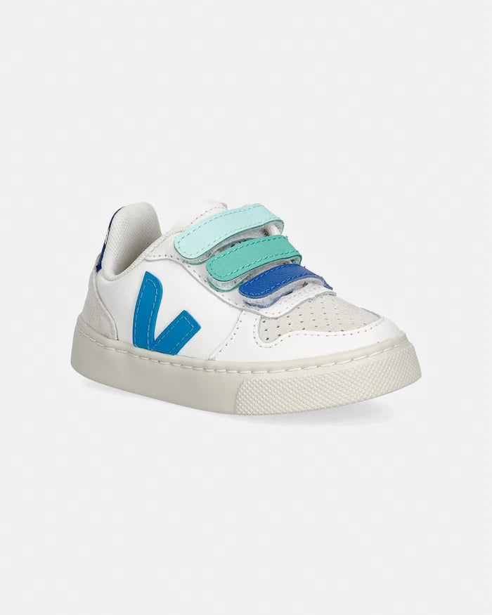Veja Small V-10 çocuk deri spor ayakkabı