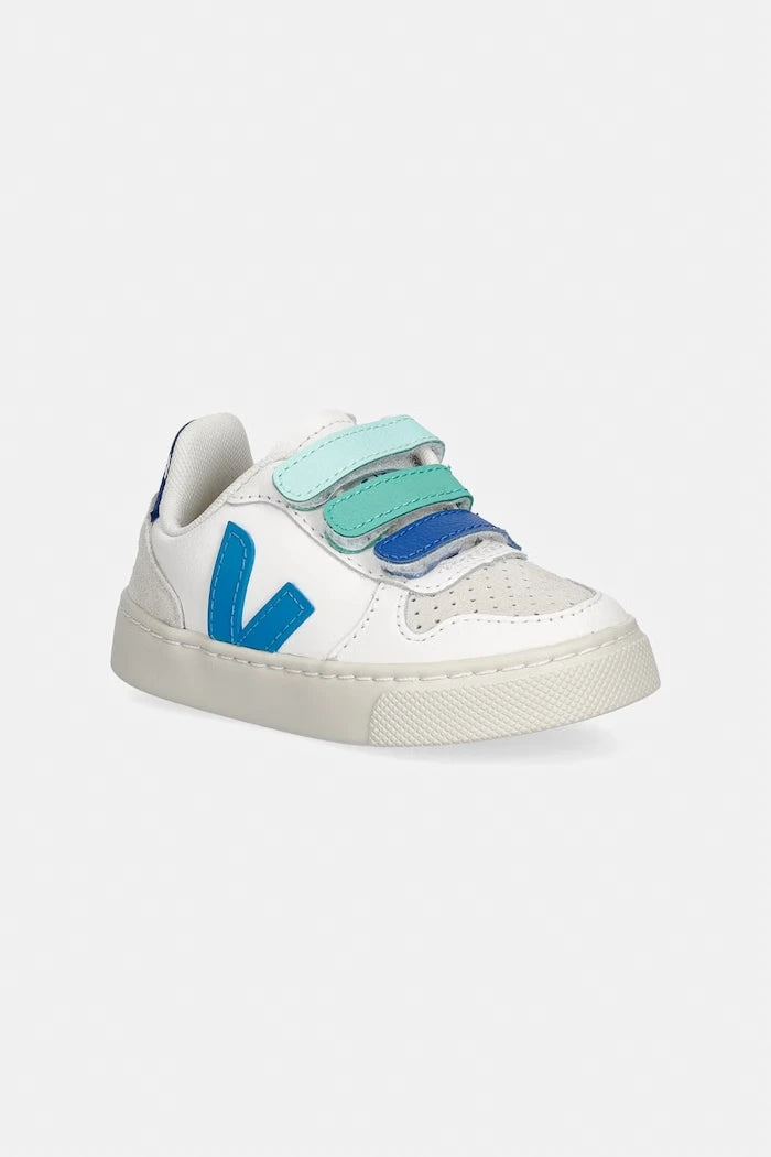 Veja Small V-10 маратонки за деца от кожа