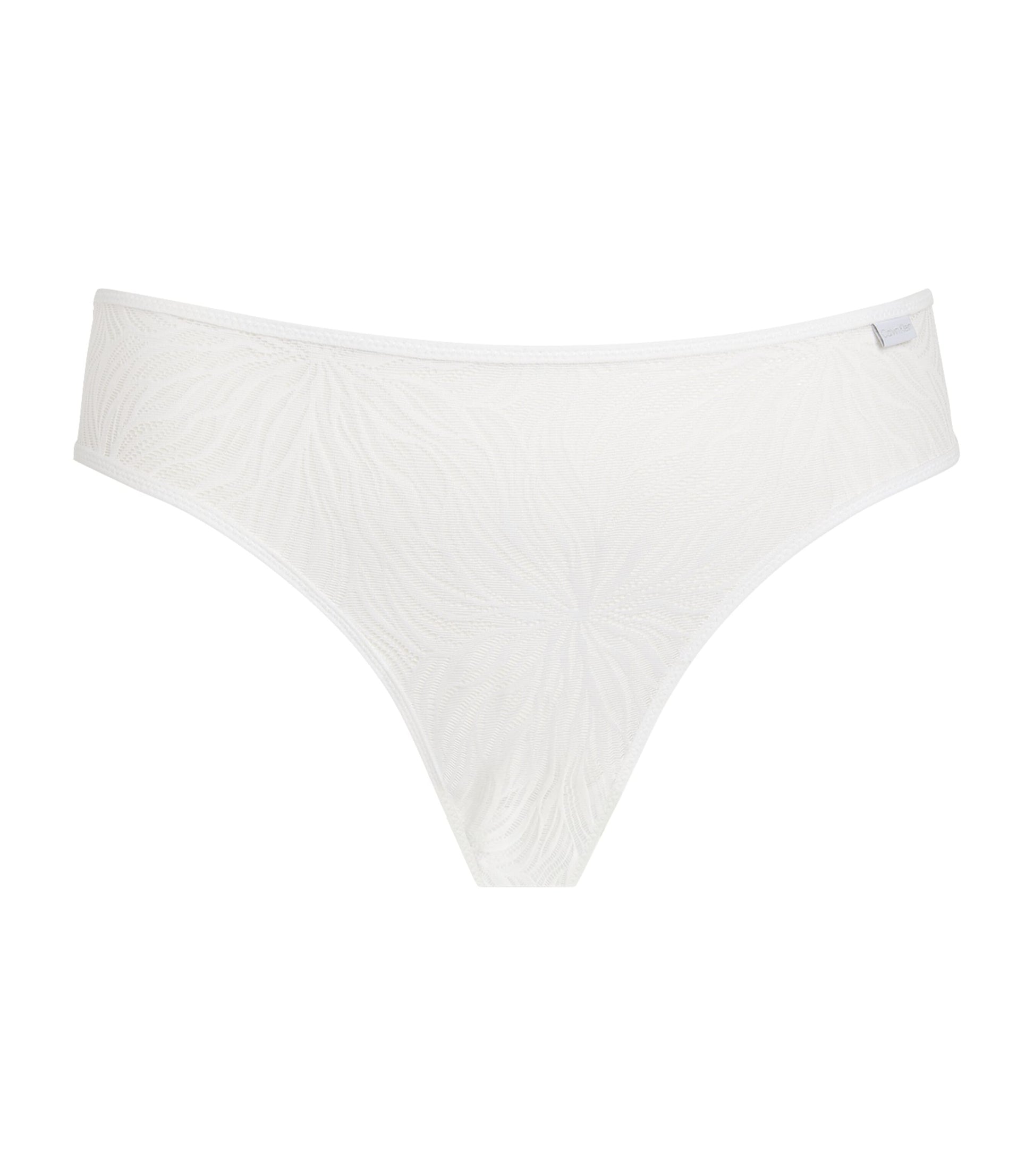 Calvin Klein White Sheer Marquisette Briefs