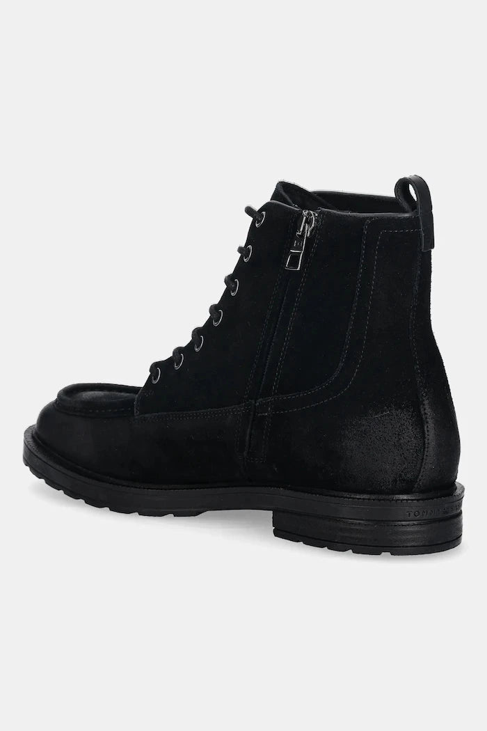 Tommy Hilfiger CLEATED HILFIGER W SDE MOC BOOT Süet Ayakkabı