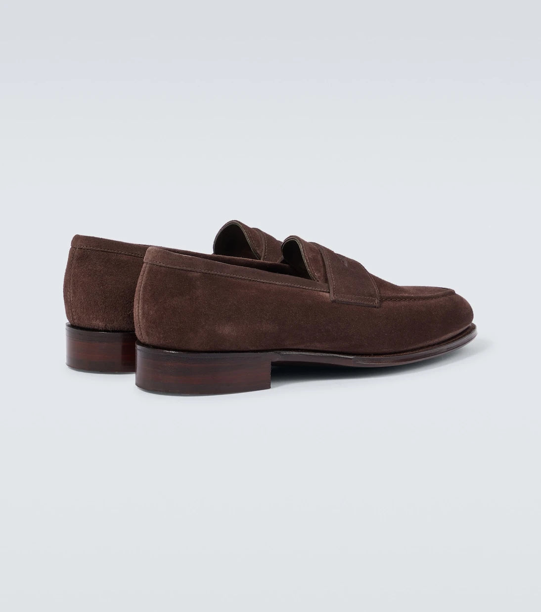 George Cleverley - Bradley II suede penny loafers