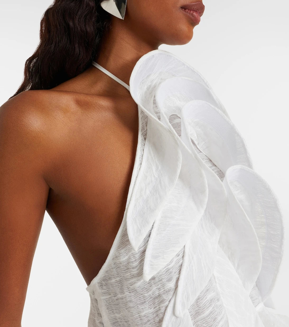 Maticevski - Étoile Wave ruffled top