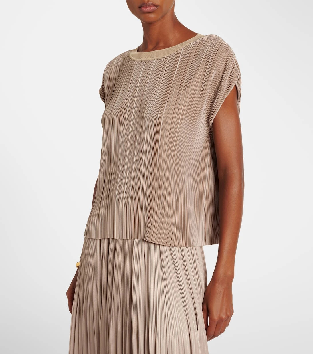 Joseph - Cedre plissé satin top