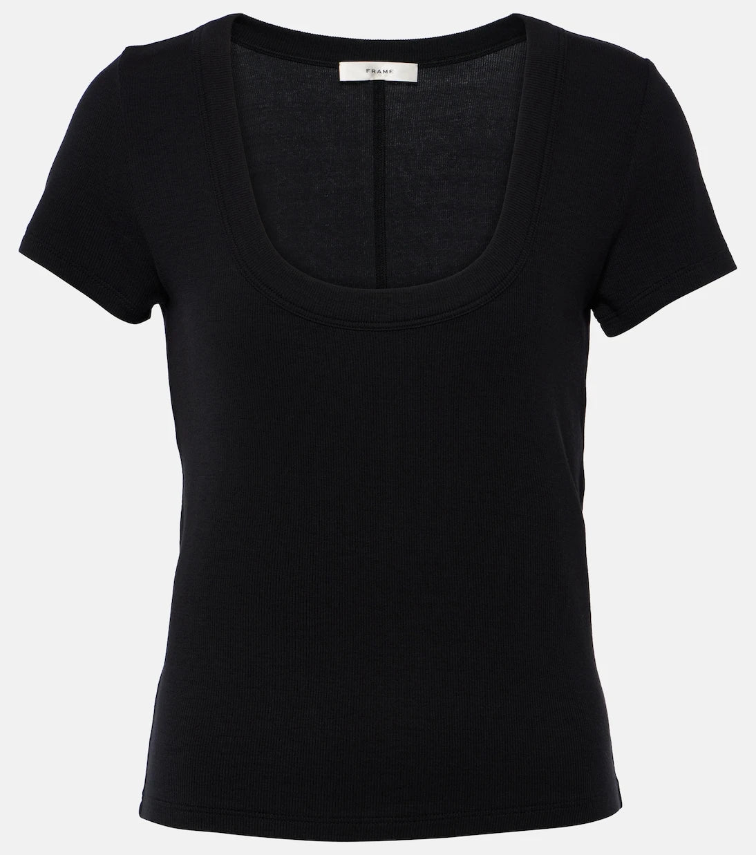 Frame - Rib Baby Tee jersey top
