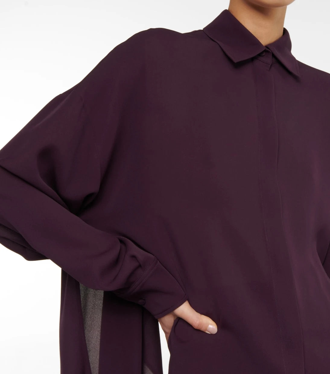 Valentino - Silk georgette shirt