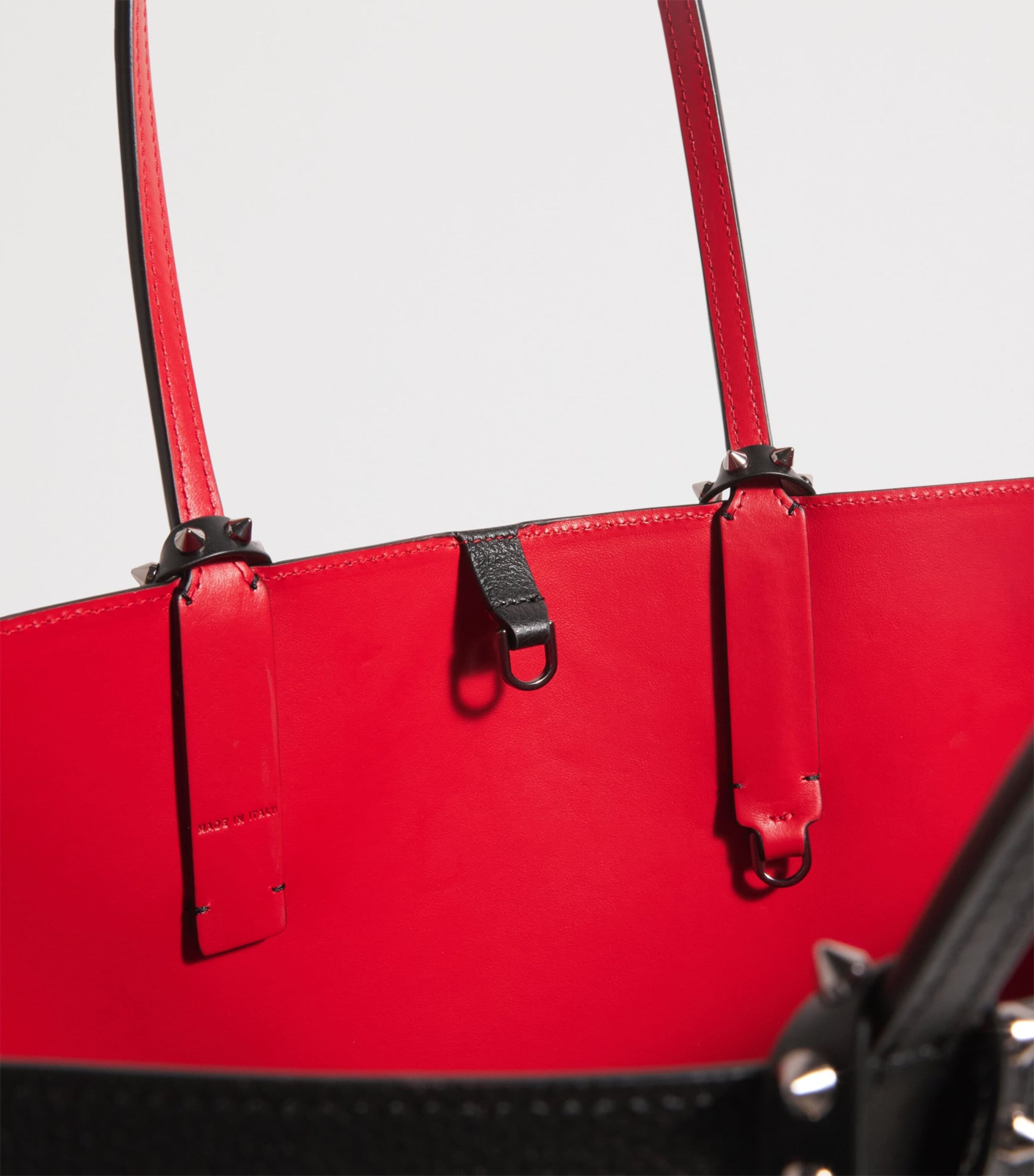 Christian Louboutin Red Cabata Large Calfskin Tote Bag