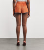 Oséree Orange Lumière Shorts