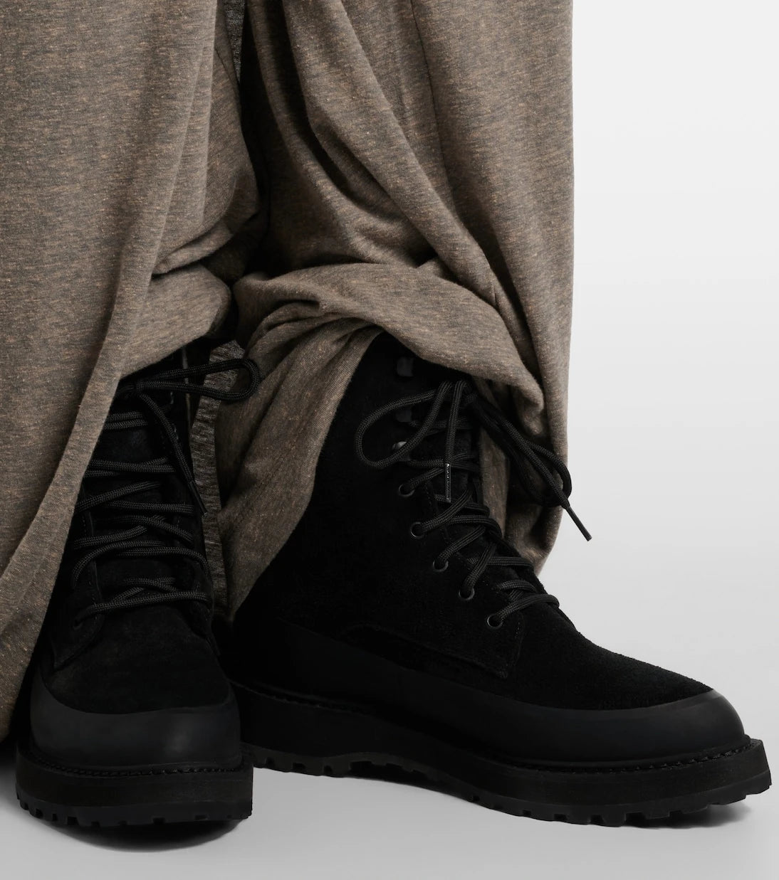 Le Monde Béryl - Dolomite shearling-trimmed suede ankle boots