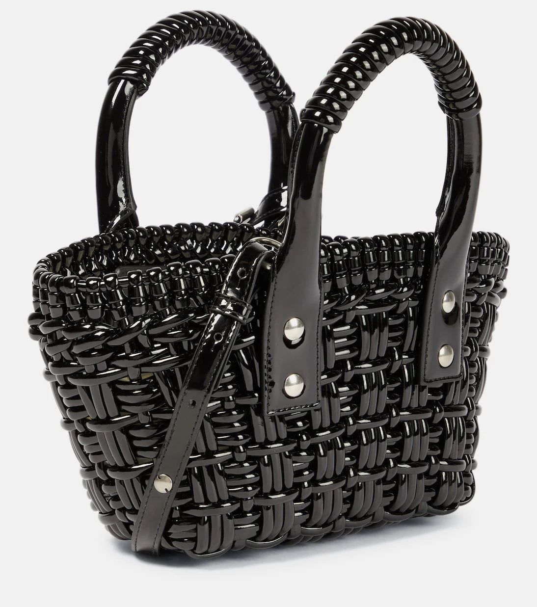 Balenciaga - Bistro XXS woven tote bag