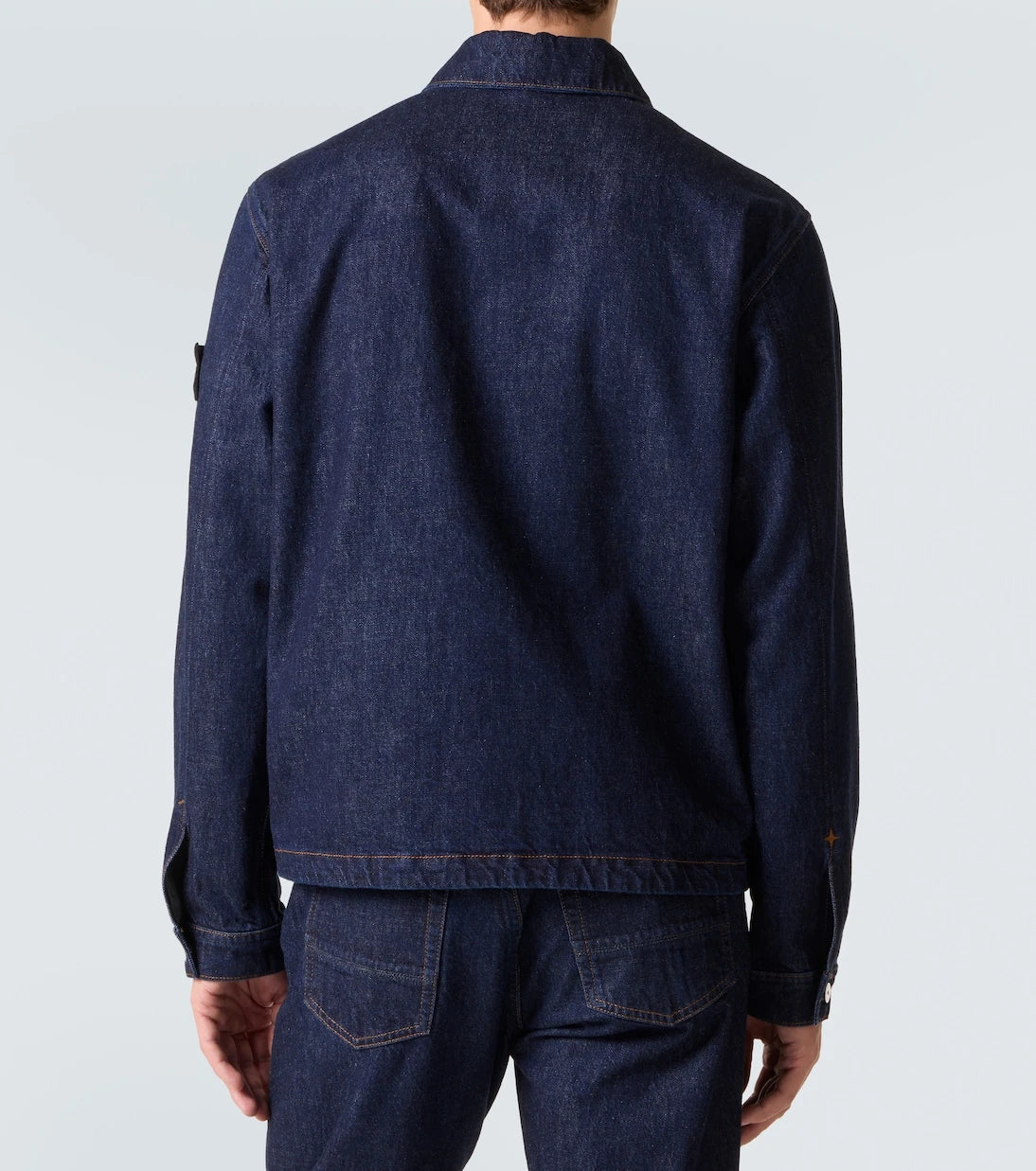 Stone Island - Compass denim overshirt