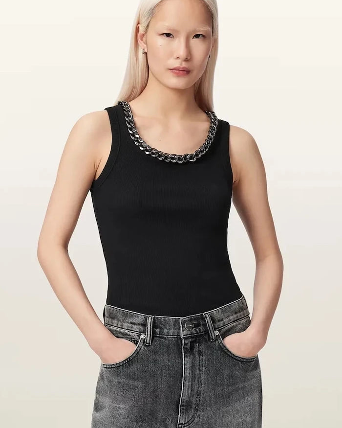 AllSaints Pamuklu Kadın Top LUCY