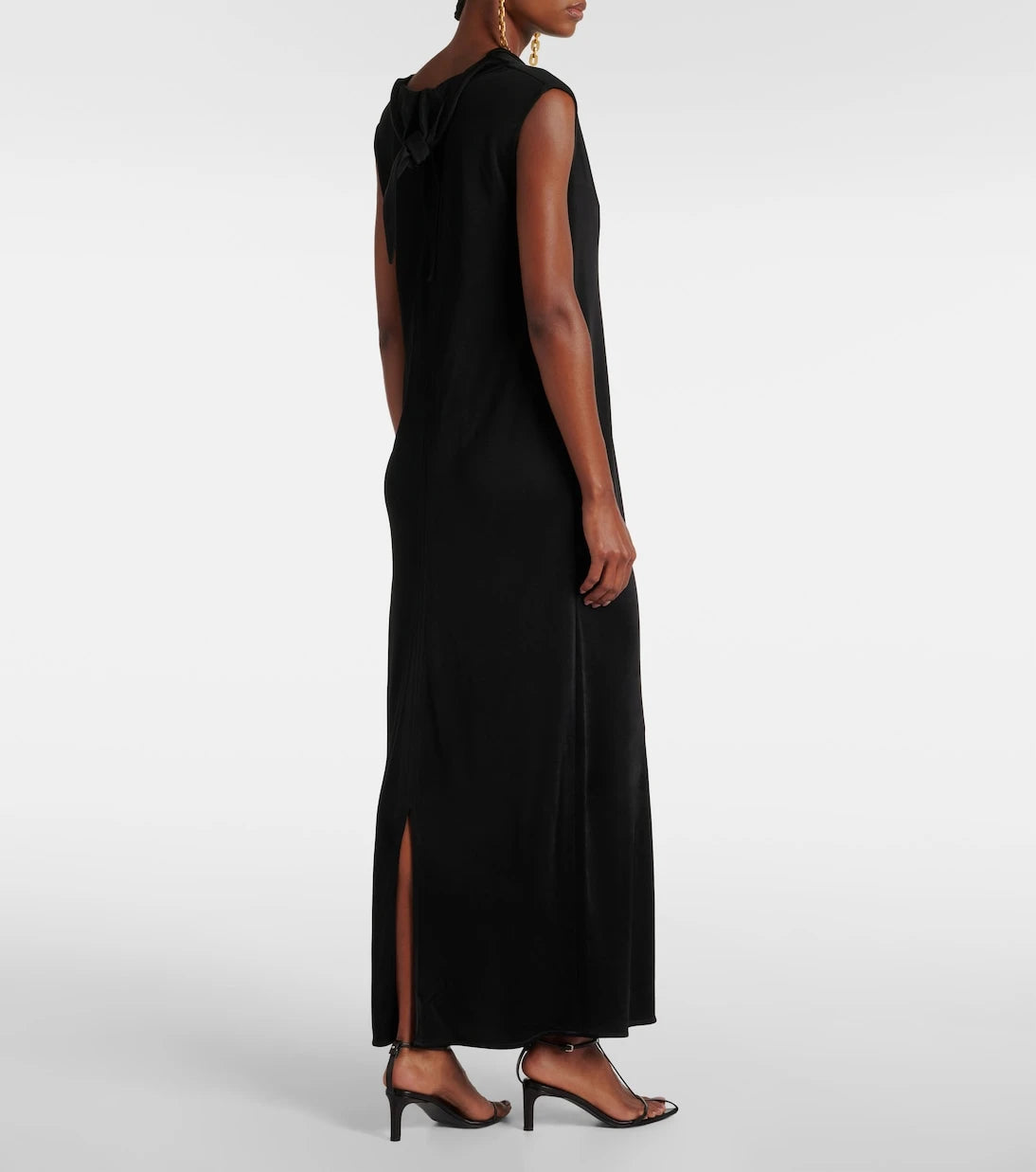 Jil Sander - Tie-detail midi dress