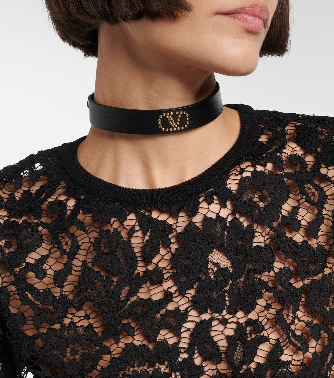 Valentino - Floral lace top