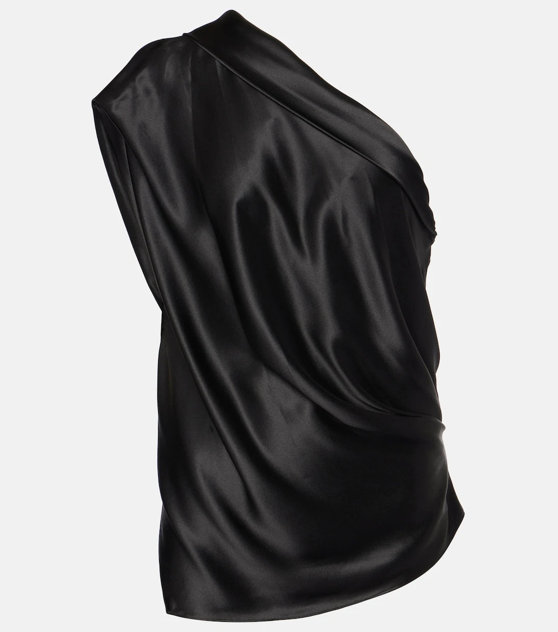 The Sei - Asymmetric silk top