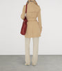 Burberry Gabardine Short Kensington Heritage Trench Coat