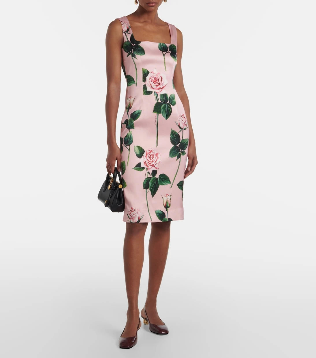 Dolce&Gabbana - DG 40 patent leather slingback pumps
