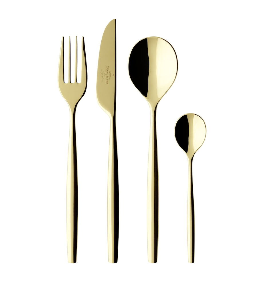 MetroChic d'Or 24-Piece Cutlery Set