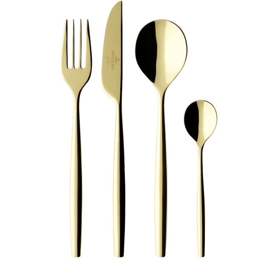 MetroChic d'Or 24-Piece Cutlery Set