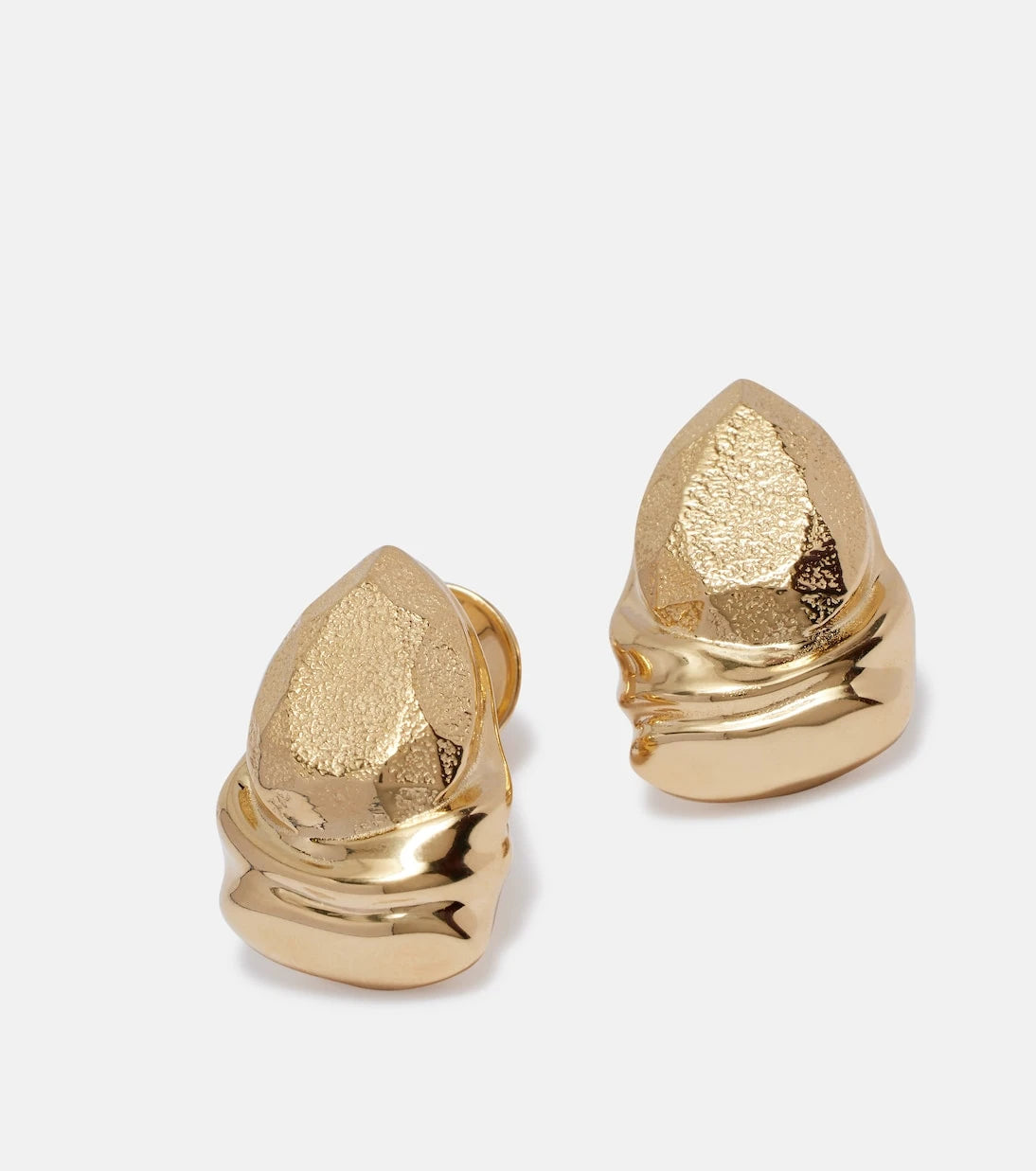 Oscar de la Renta - Gold-plated earrings