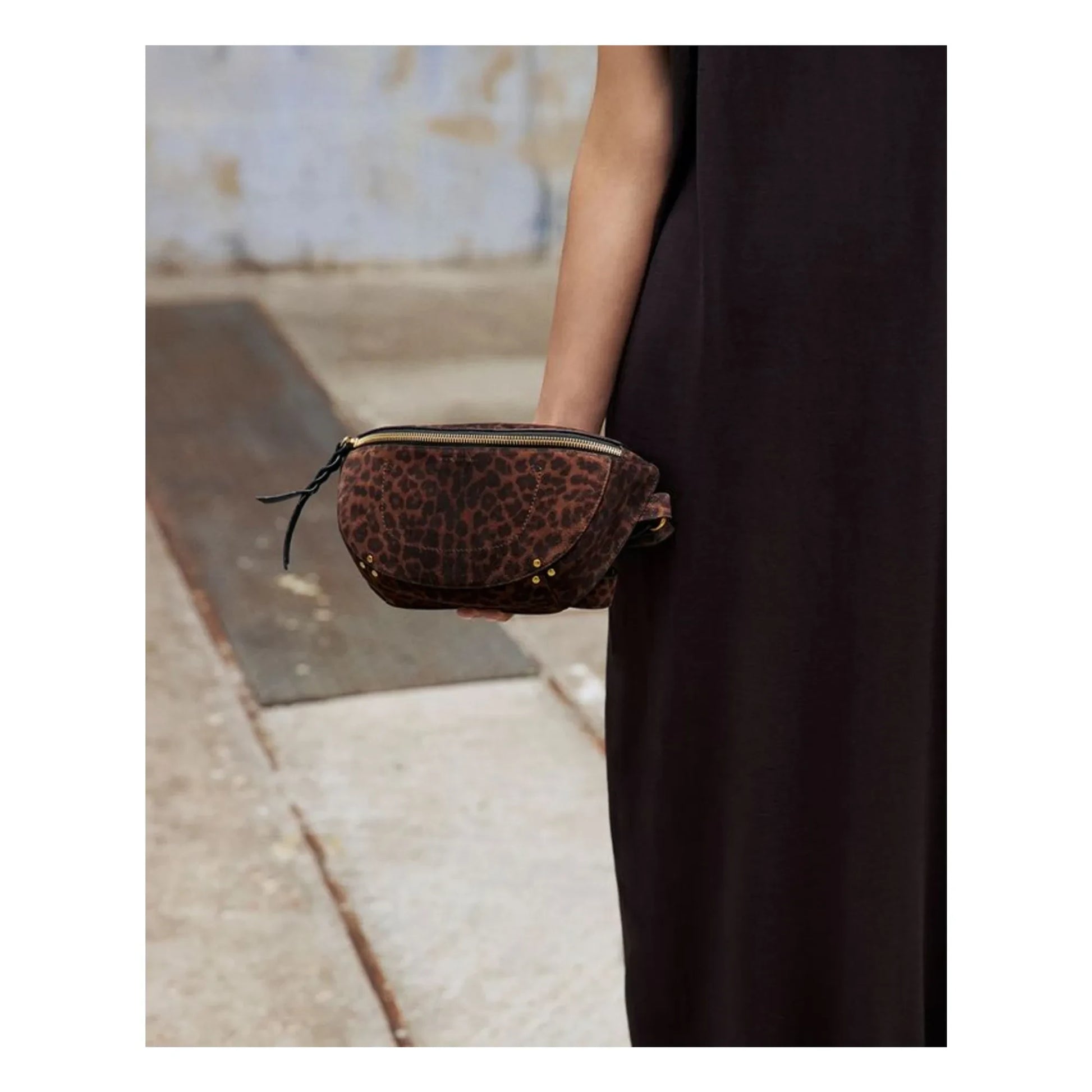 Jérôme Dreyfuss - Sac Banane Lino  | Brown