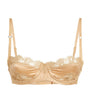 Kiki de Montparnasse Neutral Lace Balconette Bra