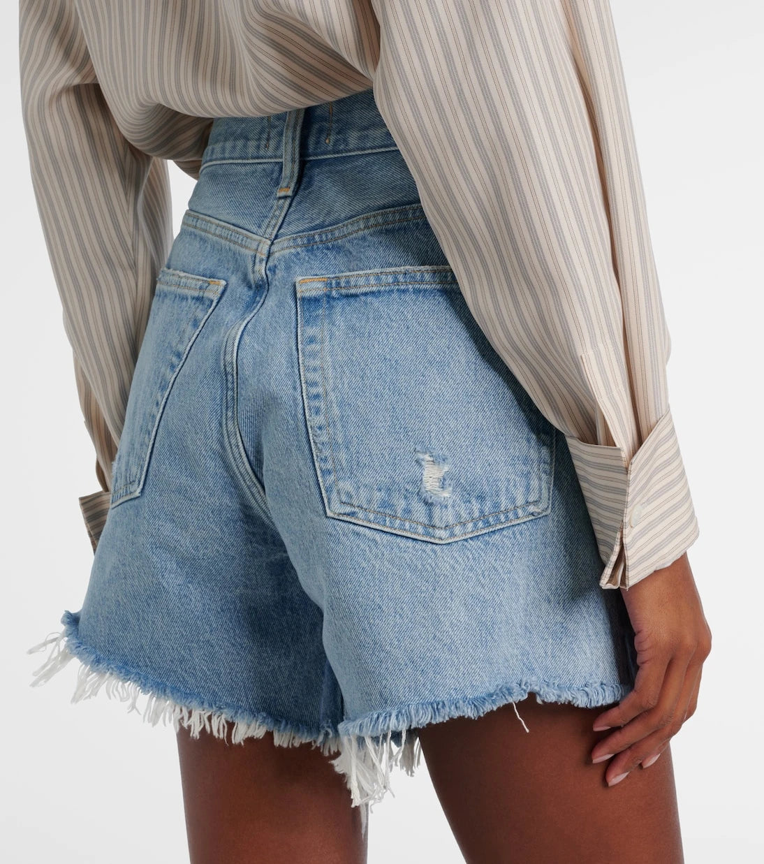 Agolde - Parker mid-rise shorts