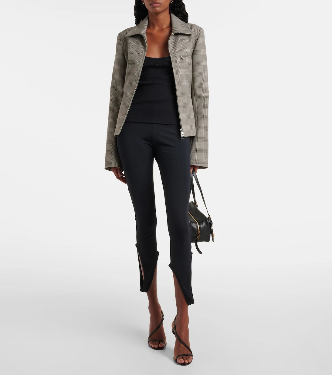 Courrèges - Jersey capri pants