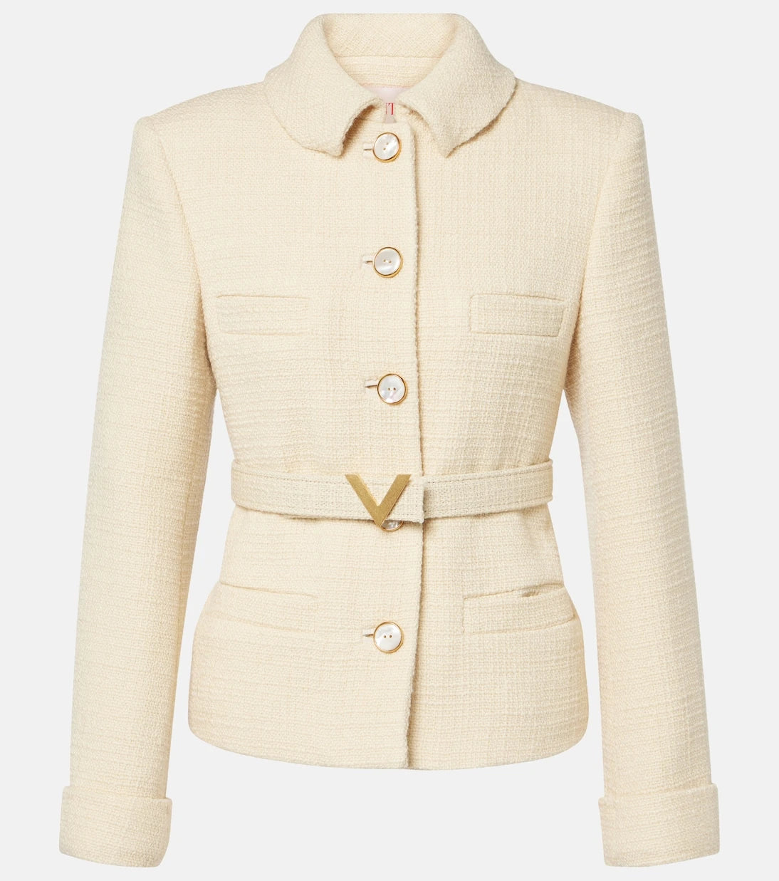 Valentino - Wool-blend tweed jacket