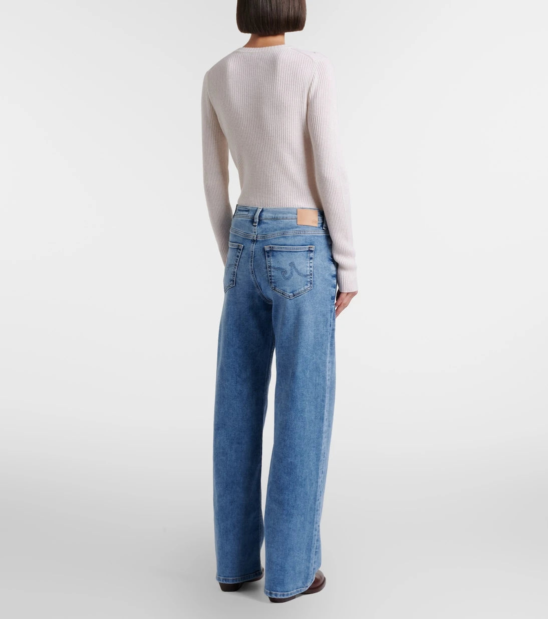 AG Jeans - New Baggy wide-leg jeans