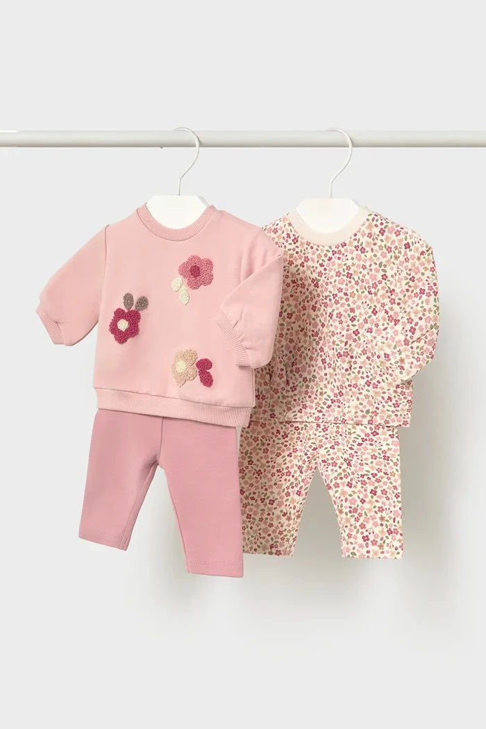 Mayoral Newborn pamuk ve elastanlı bebek seti