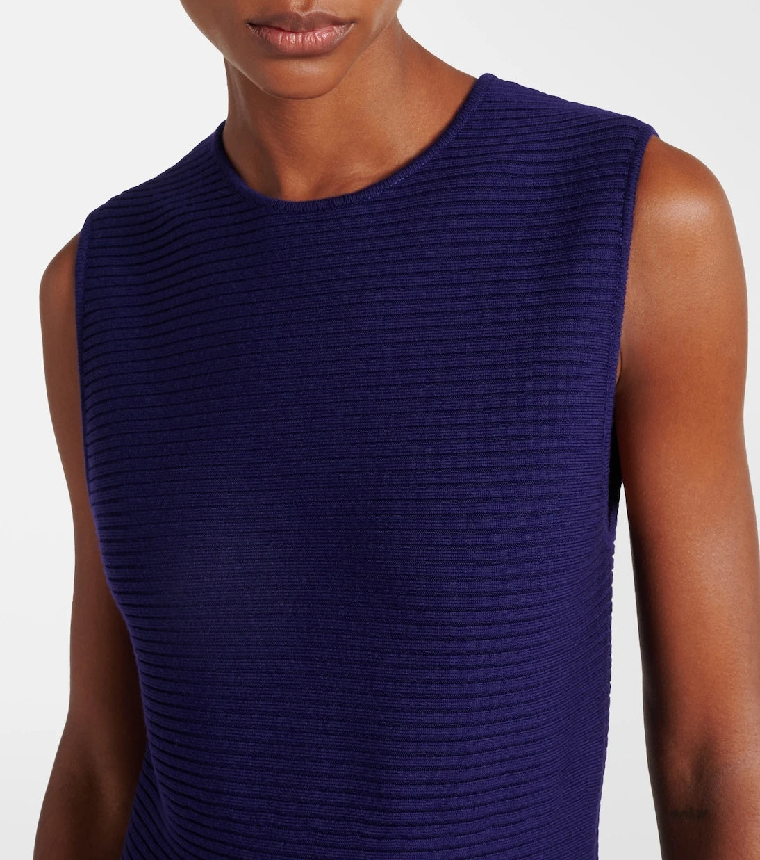 Alaïa - Wool-blend minidress