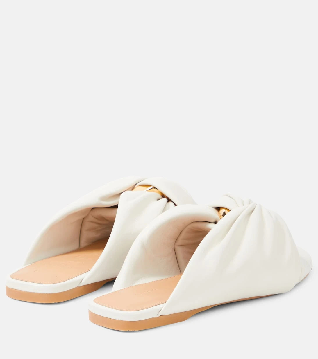 JW Anderson - Corner leather slides
