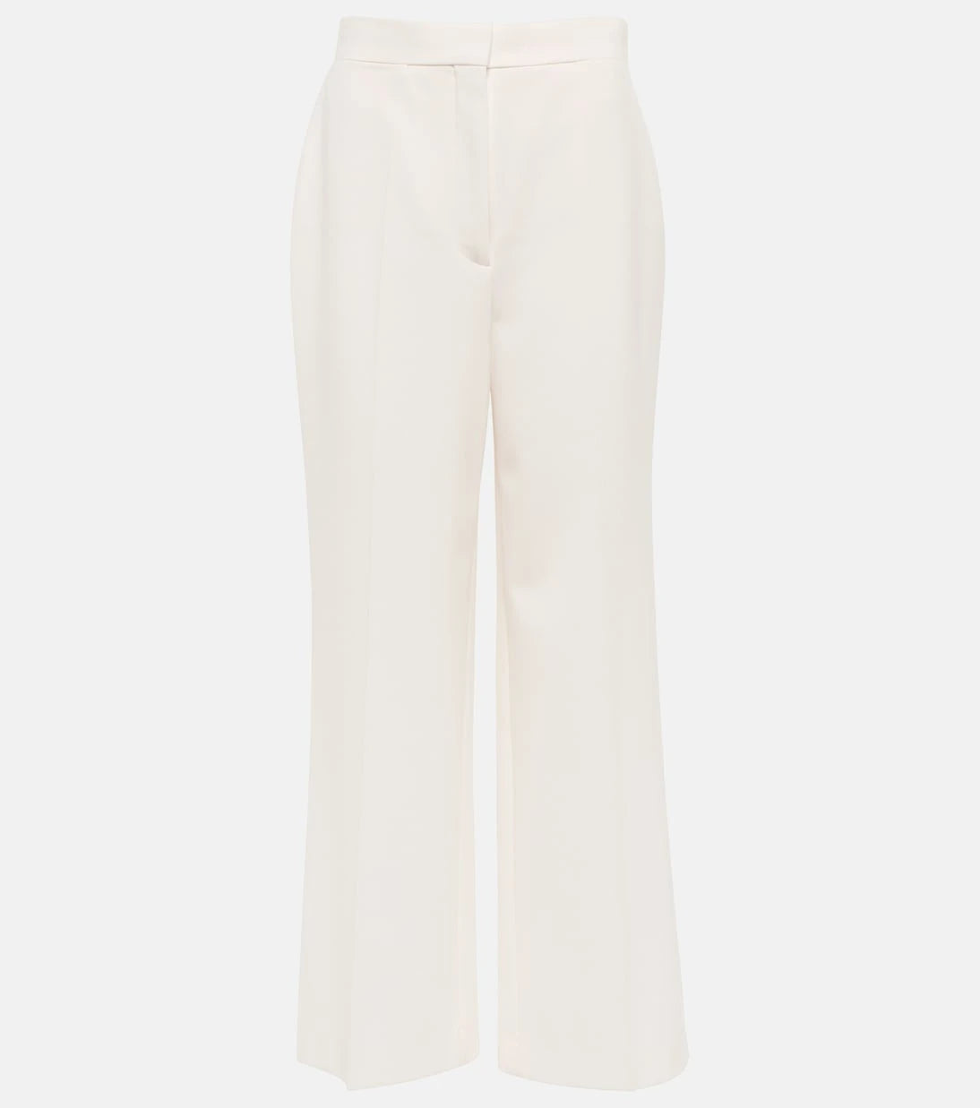 Stella McCartney - High-rise wide-leg twill pants