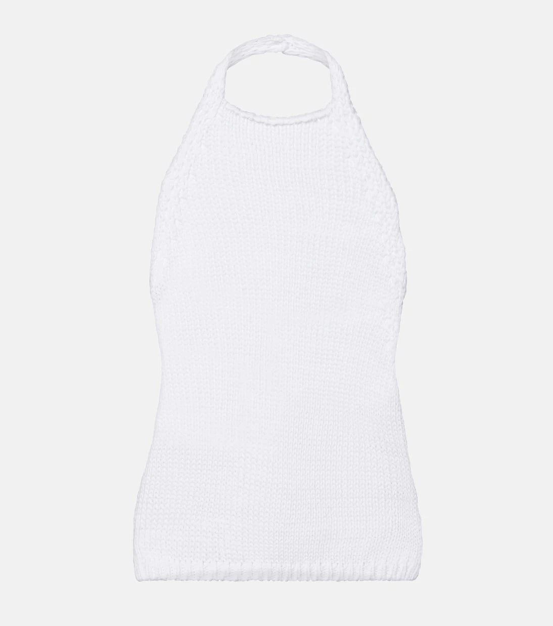 Róhe - Knitted halterneck cotton top